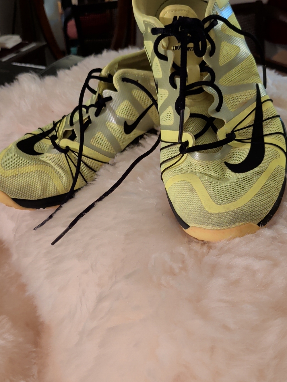 Nike Women’s Lime Green/Yellow Mesh Running Shoes